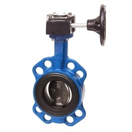 Semi-lugged Gear Operated Butterfly Valve PN16 WRAS Approved