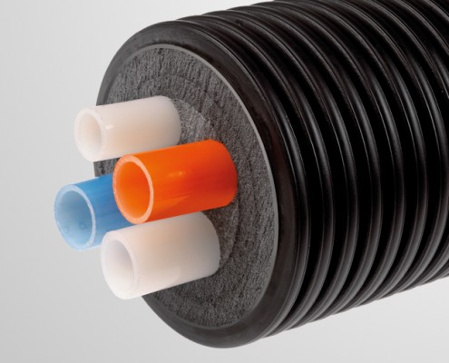 Quadruple Pre-insulated Pipe